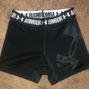 Black Underarmor spandex